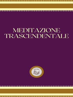 cover image of MEDITAZIONE TRASCENDENTALE